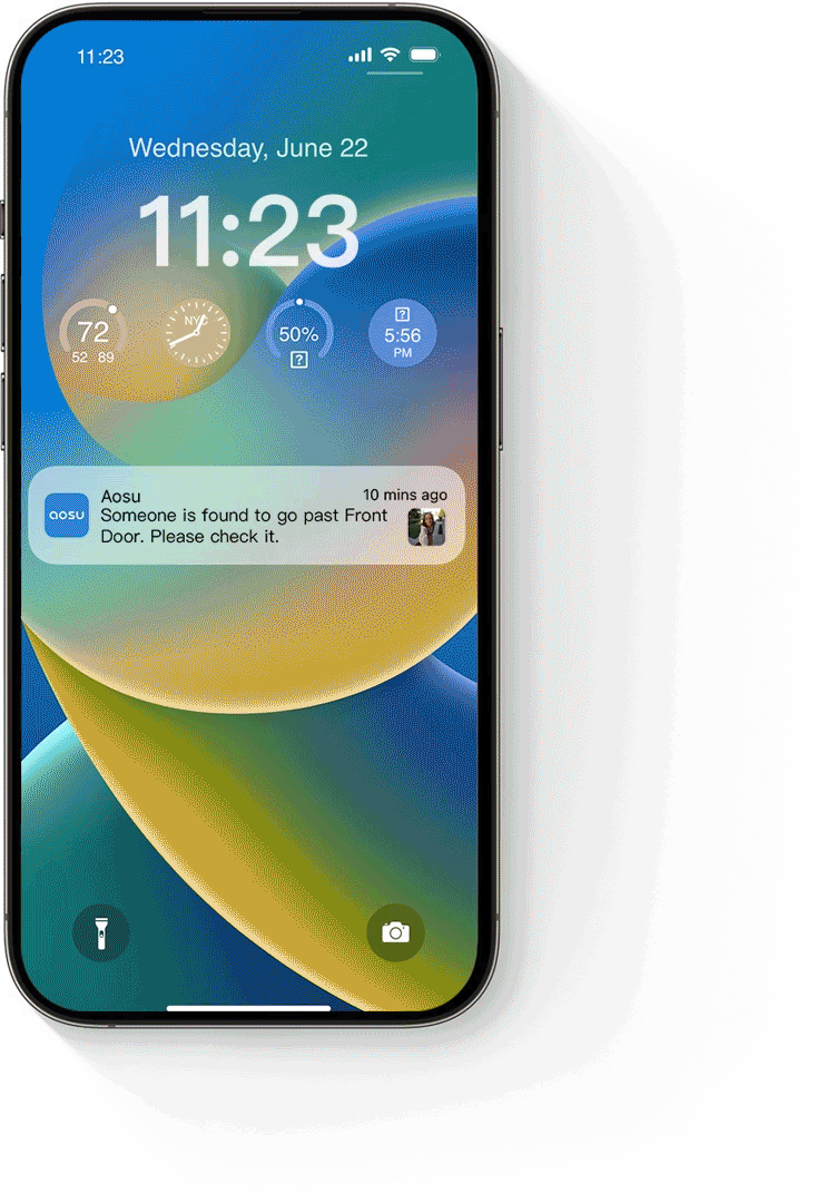 Aosu Video Doorbell Ultra (V8S), 5MP Ultra HD, 2.4 GHz WiFi, 180